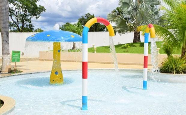 Apartamento Encontro Das Aguas Caldas Novas Buitenkant foto